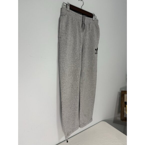 ADIDAS Joggers Mens Small Grey Drawstring Sweatpants - Picture 4 of 8